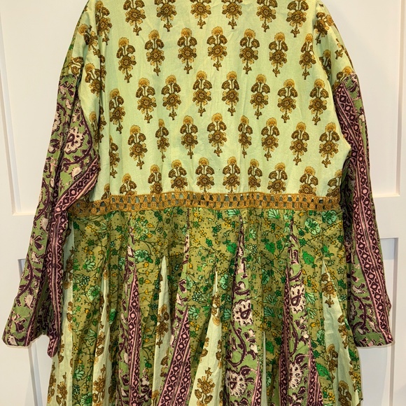 Small NWT Free People Hazy Baby Boho Mini Dress - Picture 5 of 6